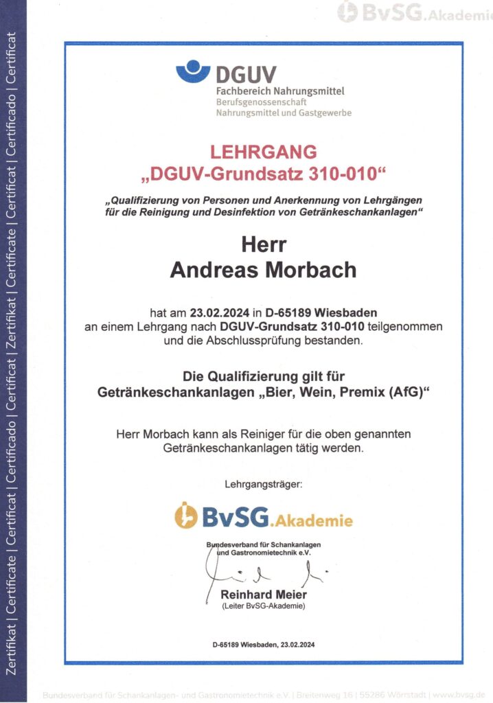 Lehrgang DGUV-Grundlehrgang 310-010-min